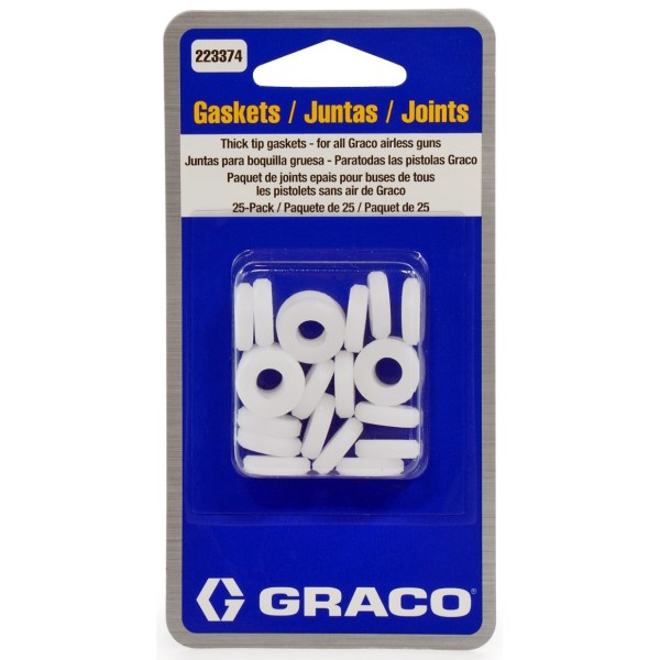 Joints de buse standard blancs Graco