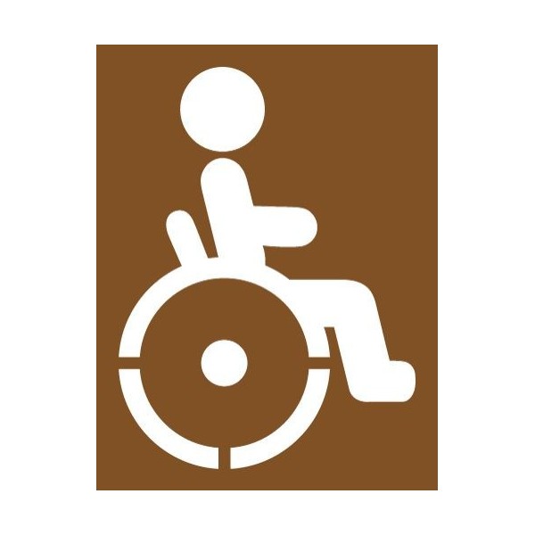 Pochoir pour place handicapée